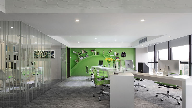 晉商聯合大廈辦公裝修工程