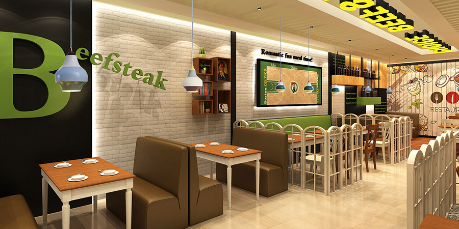 釣魚島美食廣場餐飲裝修工程